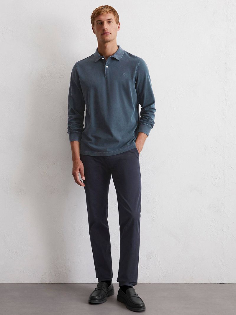 Marc O'Polo Polohemd Navyblau - Größe XL günstig online kaufen