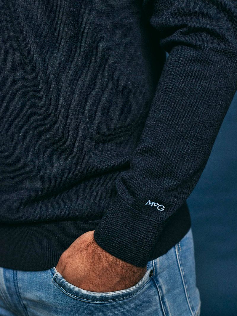 McGregor Pullover Navy - Größe XL günstig online kaufen