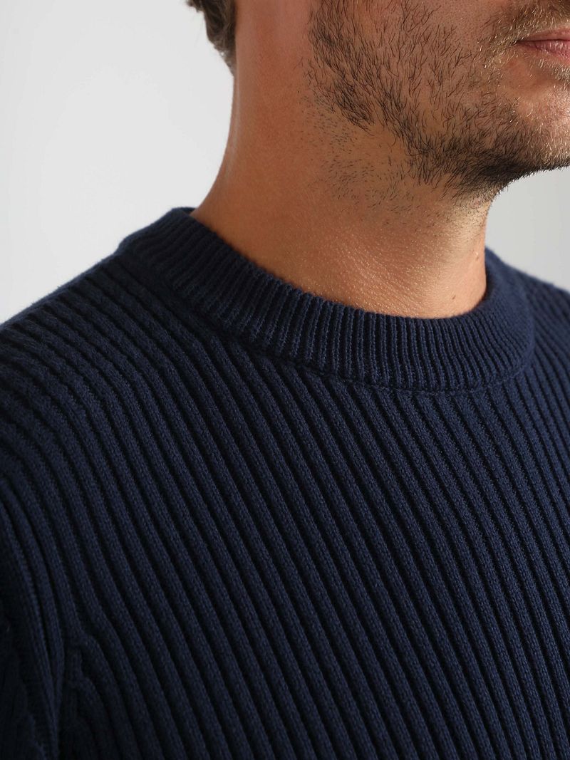 Suitable Mou Pullover Navy - Größe XL günstig online kaufen