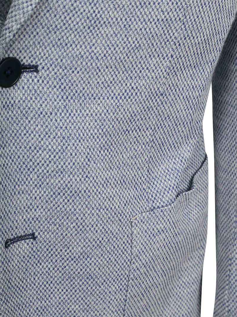 R2 Amsterdam Strick-Sakko Blau - Größe 54 günstig online kaufen