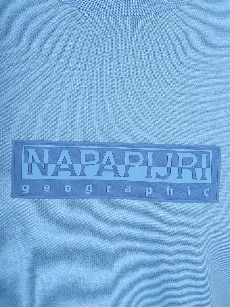 Napapijri Longsleeve T-shirt Logo Blau - Größe XL günstig online kaufen