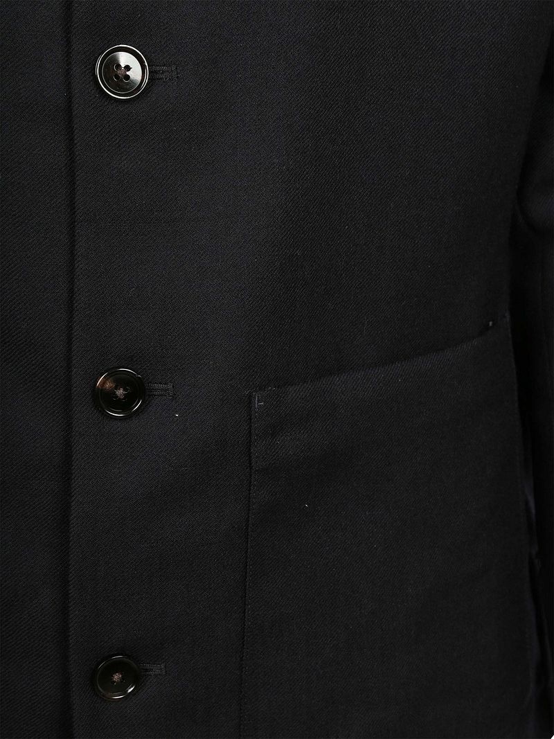 Profuomo Hemdjacke Wolle Navy - Größe XL günstig online kaufen