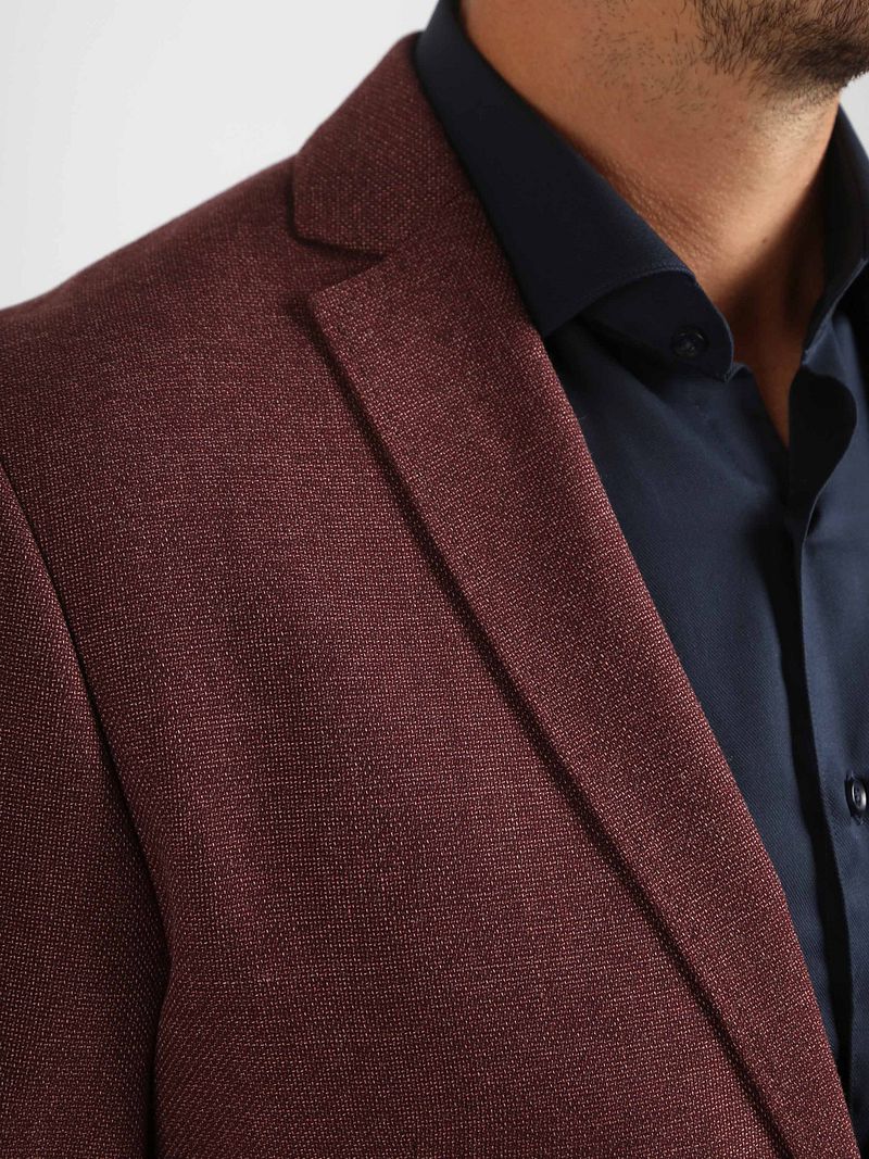 Suitable Blazer Leek Structure Bordeaux - Größe 52 günstig online kaufen