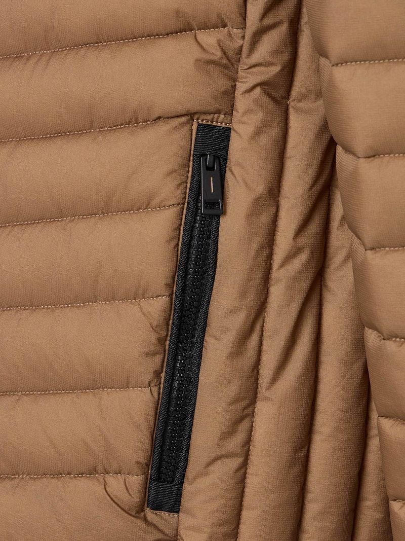 Casa Moda Jacke Puffer Light Weight Braun - Größe M günstig online kaufen