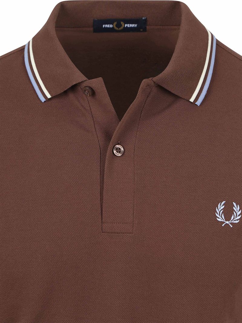 Fred Perry M3600 Polo Braun Y66 - Größe L günstig online kaufen