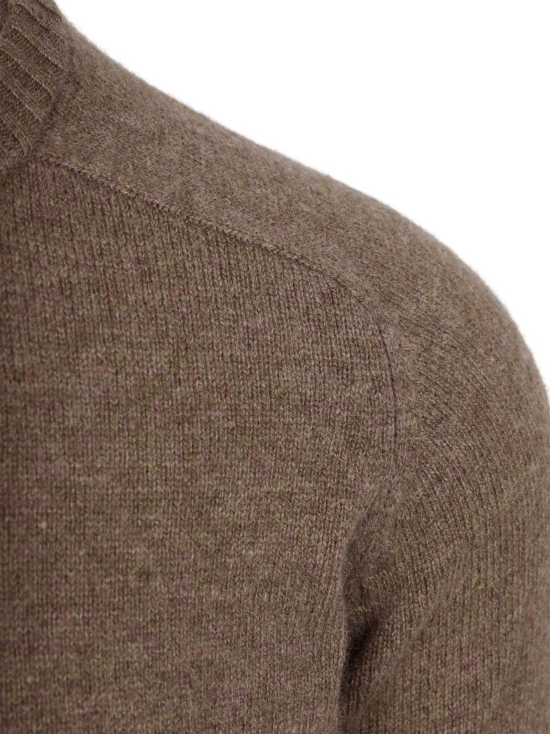 Steppin' Out Pullover Lammwolle Braun - Größe M günstig online kaufen