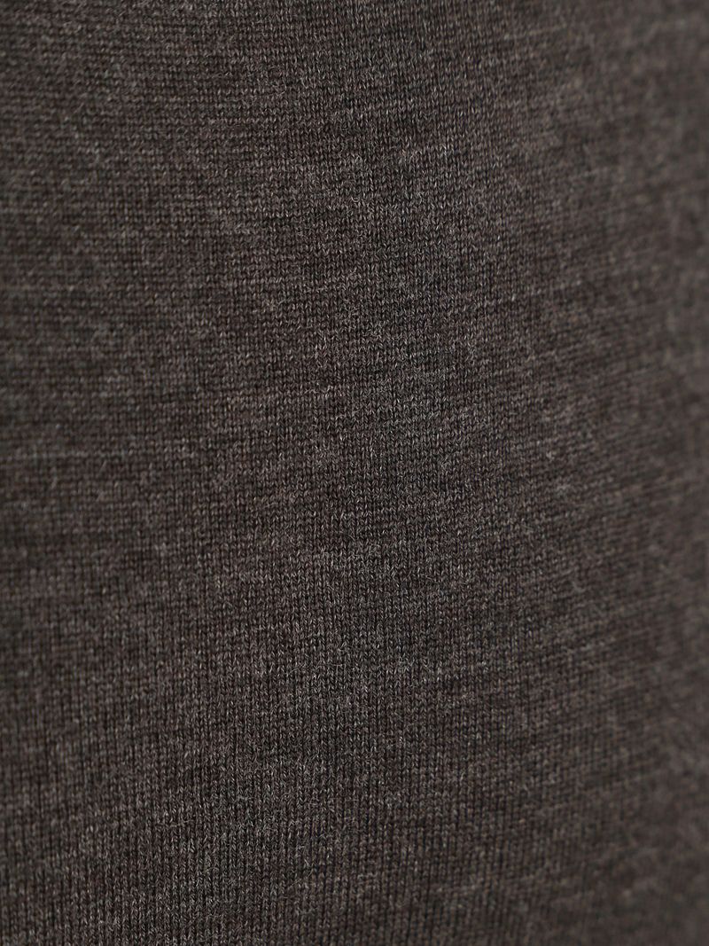 Profuomo Pullover Merinowolle Dunkelbraun - Größe XXL günstig online kaufen