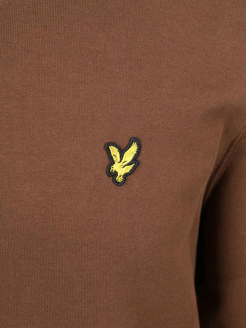 Lyle & Scott Sweat Crewneck Braun - Größe XXL günstig online kaufen
