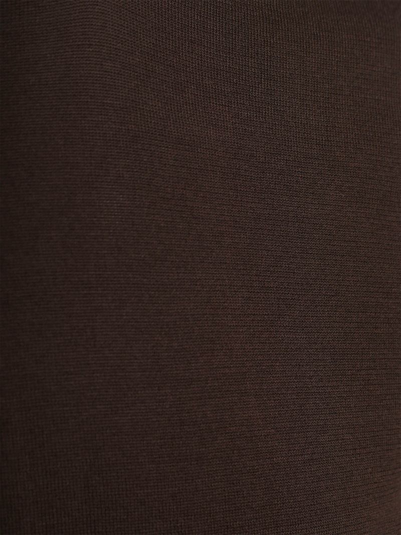 Profuomo T-Shirt Knitted Braun - Größe XXL günstig online kaufen