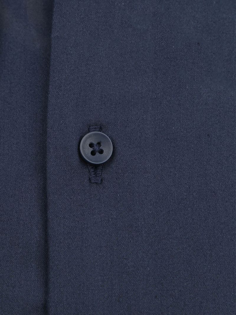 Suitable Satin Hemd Marine - Größe 38 günstig online kaufen