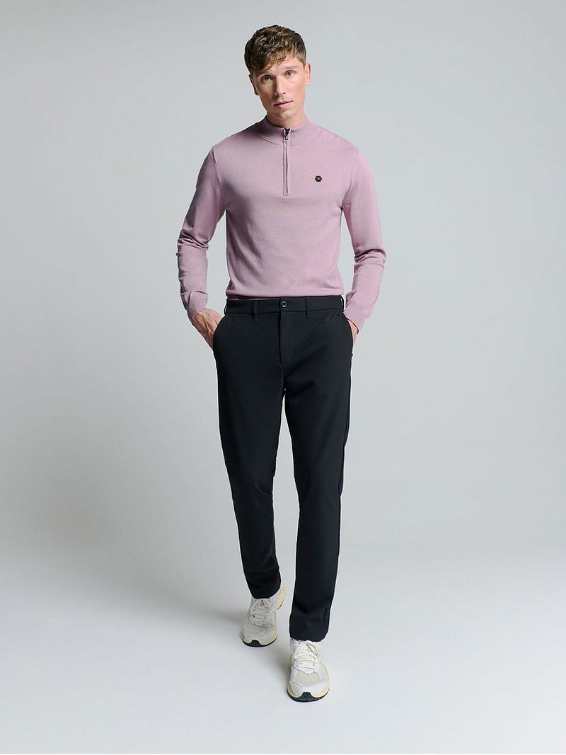 No Excess Chino 4-Way Stretch Sedoc Navy - Größe M günstig online kaufen
