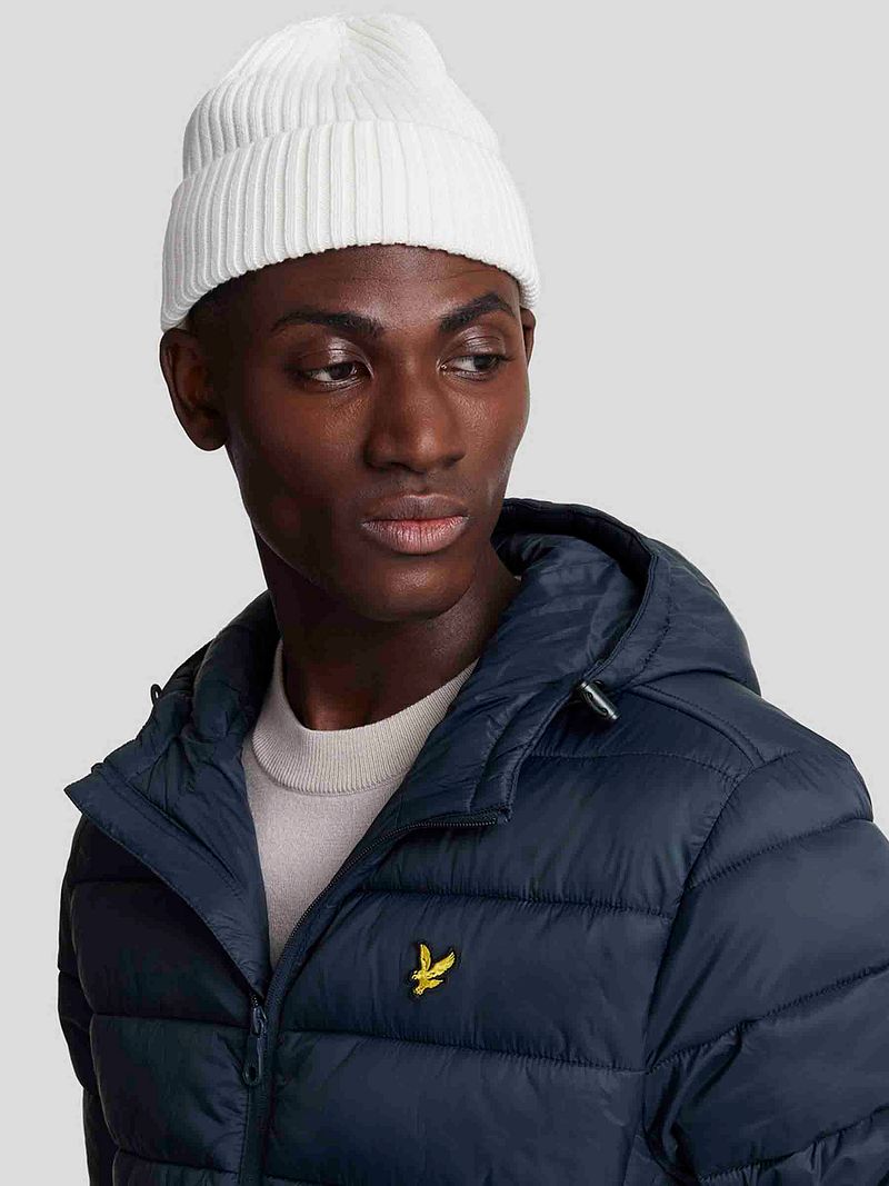 Lyle & Scott Baffle Jacke Navy - Größe M günstig online kaufen