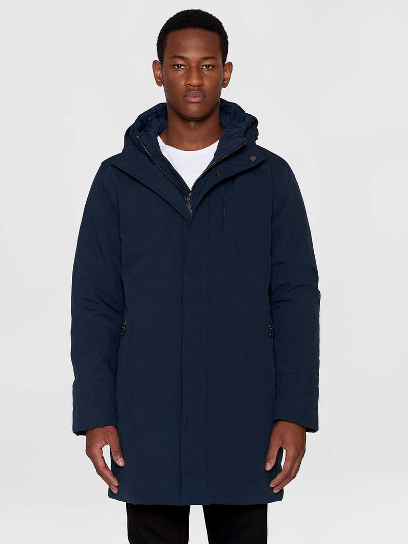 KnowledgeCotton Apparel Climate Shell Jacke Navy - Größe XL günstig online kaufen