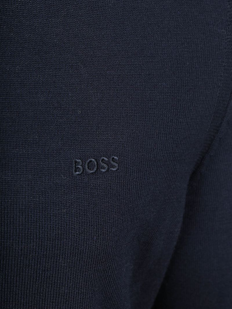 BOSS Turtleneck Pullover Avac Wool Blend Navy - Größe XXL günstig online kaufen