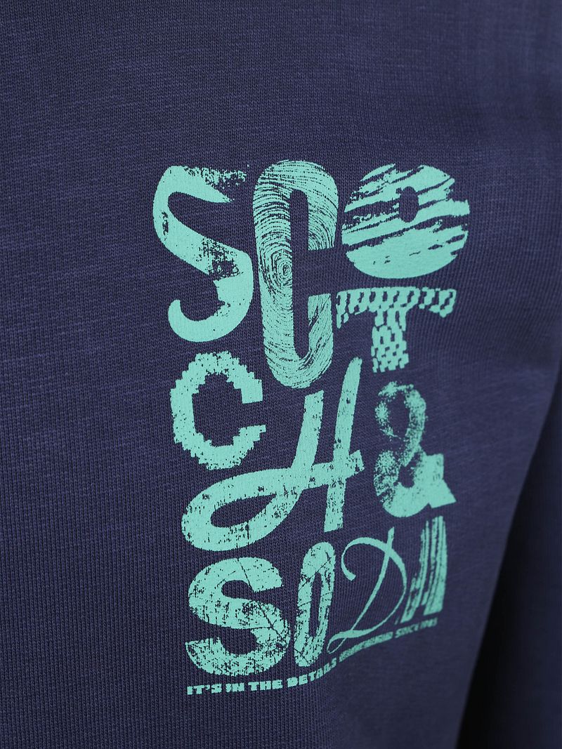 Scotch and Soda Pullover Logo Navy - Größe M günstig online kaufen