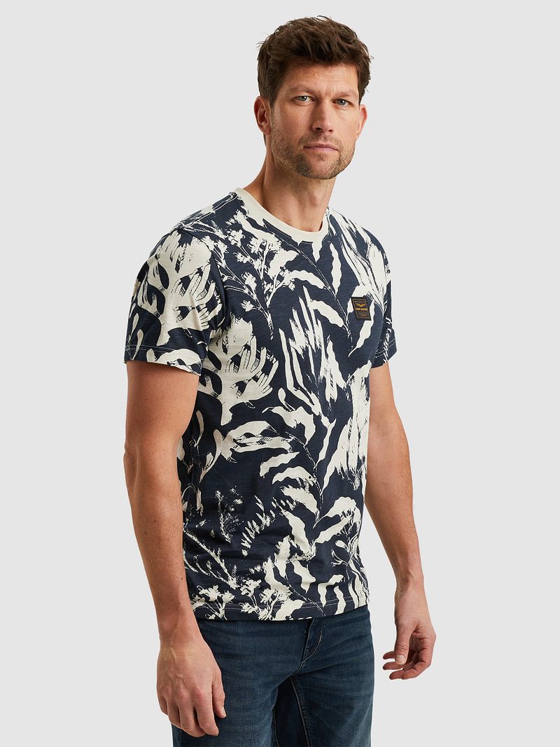 PME Legend T-Shirt Druck Navy - Größe XL günstig online kaufen