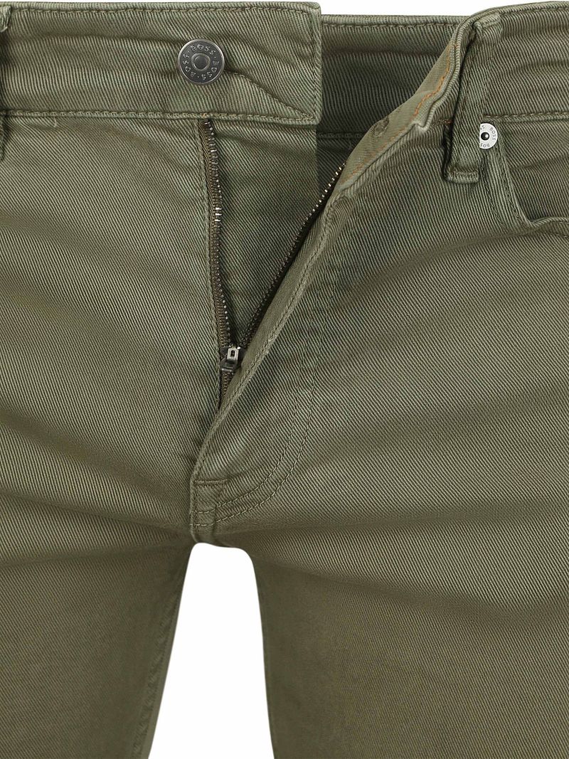 BOSS Delaware Jeans Olivgrün - Größe W 34 - L 34 günstig online kaufen