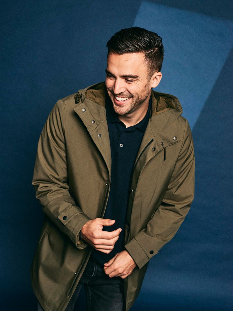 Suitable Jacke Hood Tech Olivgrün - Größe M günstig online kaufen