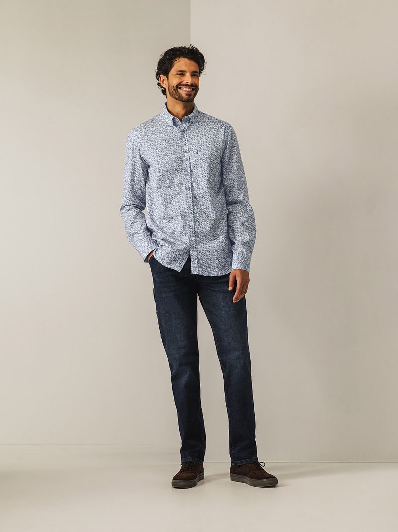 State Of Art Hemd Poplin Shell Blau - Größe L günstig online kaufen