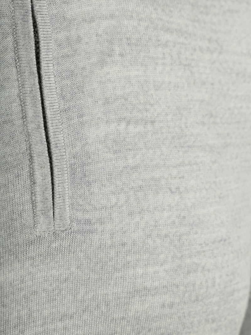 Suitable Crew Zip Merino Grau - Größe XL günstig online kaufen