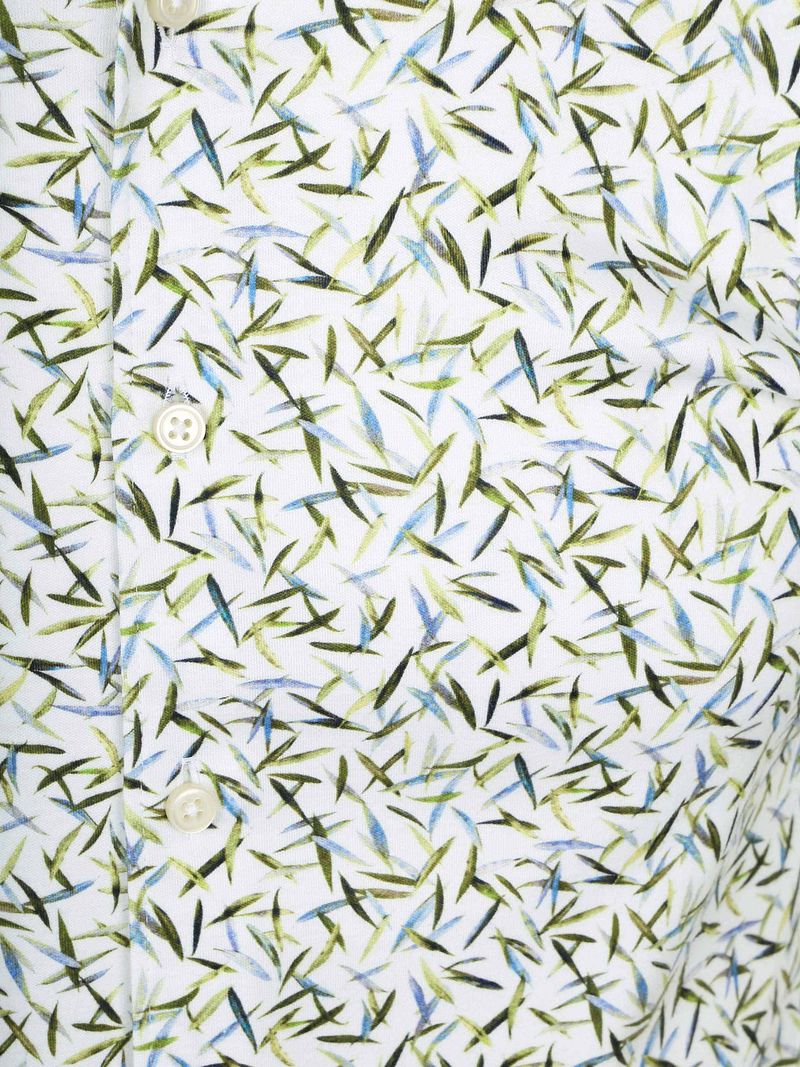 Desoto Short Sleeve Jersey Hemd Print Grün Blau - Größe M günstig online kaufen