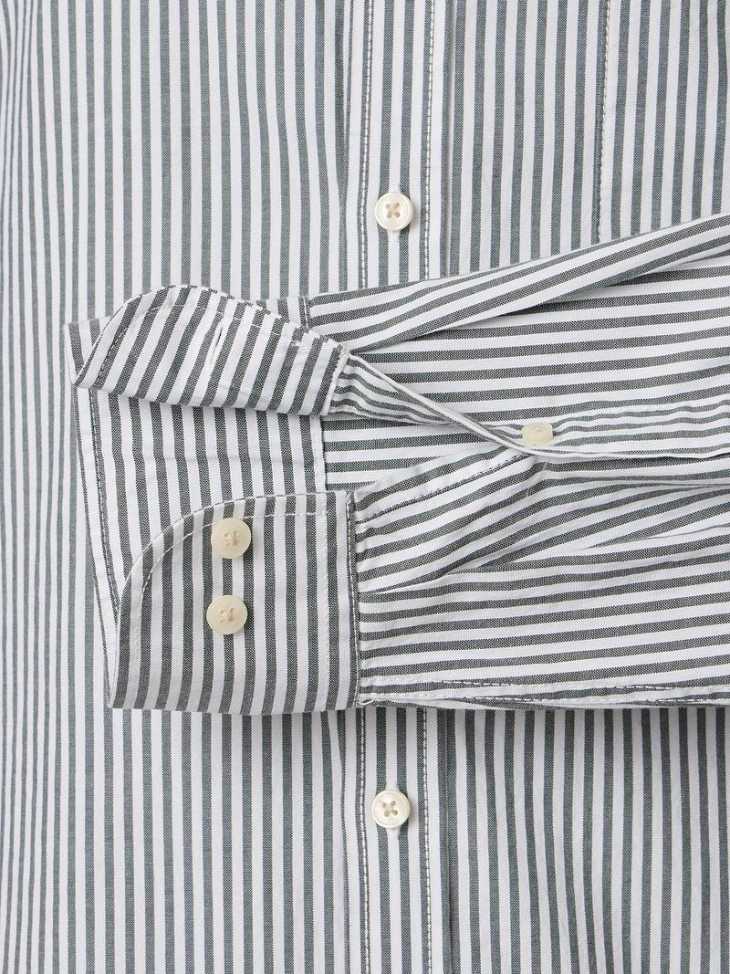Casa Moda Freizeithemd Streifen Grün - Größe 4XL günstig online kaufen