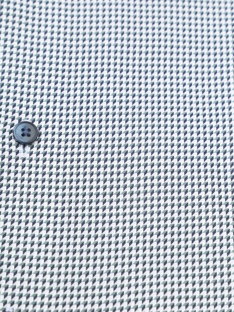 OLYMP Luxor Hemd Druck Structura Grün - Größe 41 günstig online kaufen