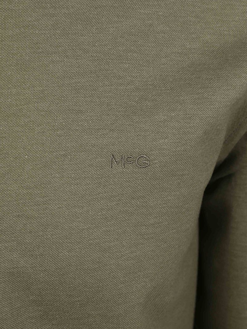McGregor Hemd Piqué Stretch Grün - Größe M günstig online kaufen
