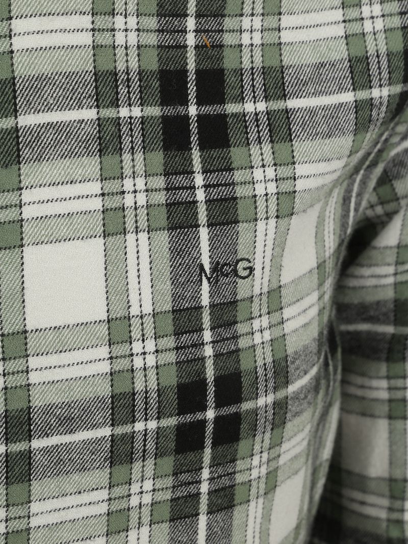 McGregor Hemd Flanel Karos Grün - Größe XL günstig online kaufen