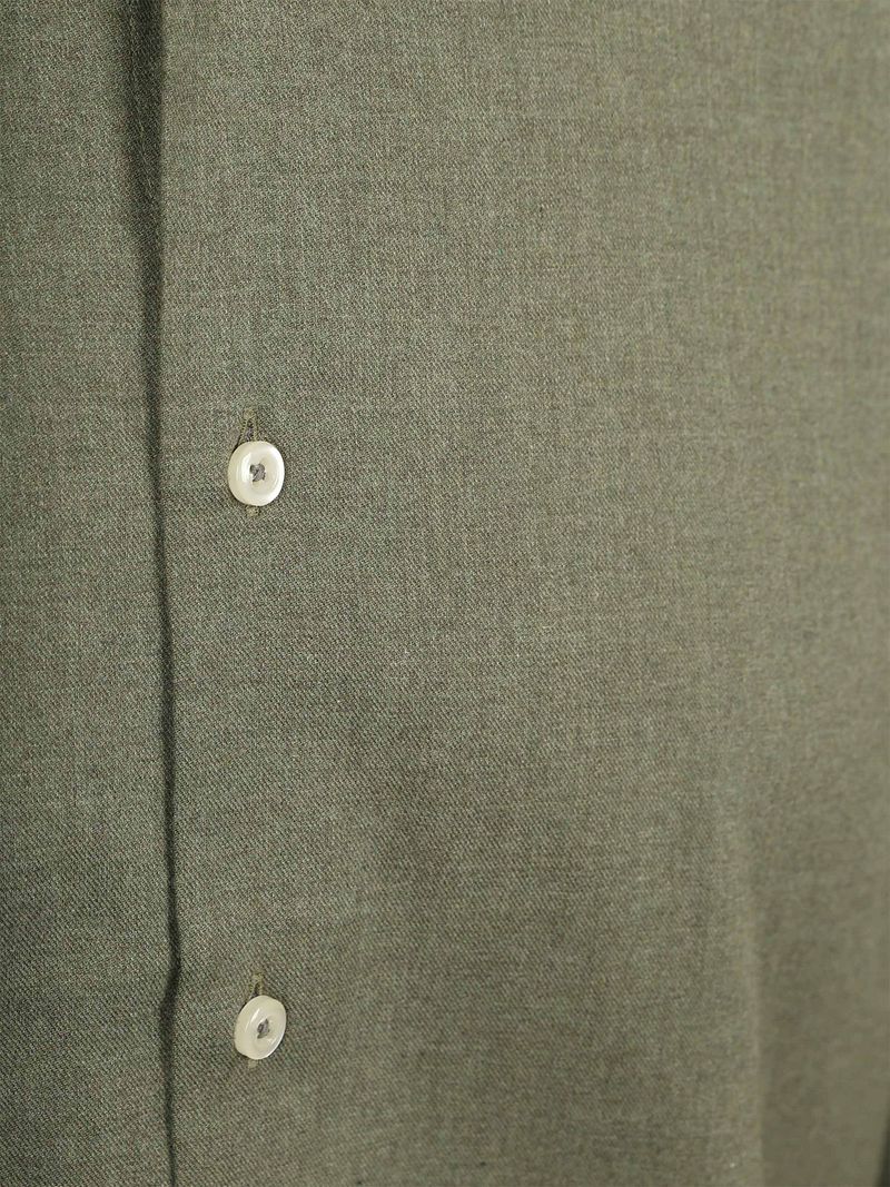 Suitable Hemd Flanell Olive - Größe S günstig online kaufen