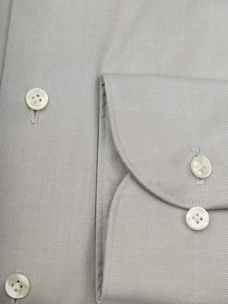 Profuomo Twill Hemd Hellgrün - Größe 37 günstig online kaufen