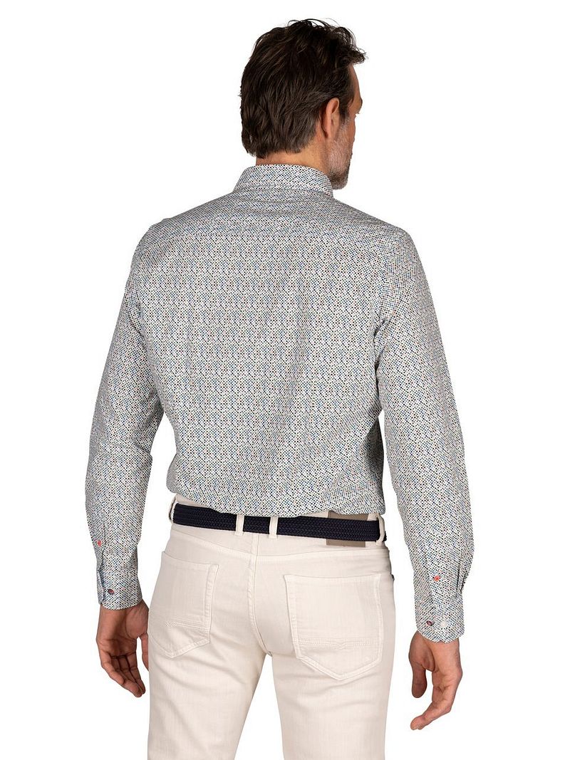 NZA Hemd Kayson Print Multicolour - Größe M günstig online kaufen