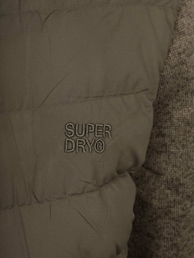 Superdry Hooded Storm Jacke Oliv - Größe L günstig online kaufen