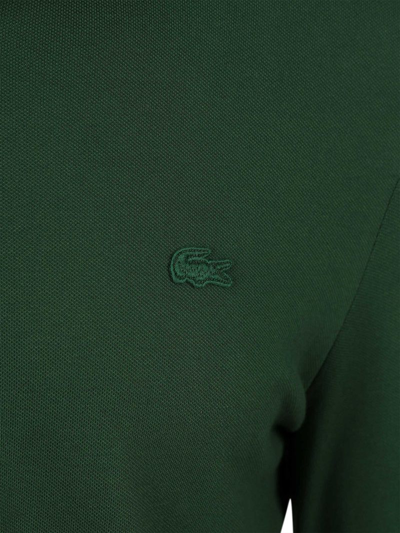 Lacoste Longsleeve Poloshirt Piqué Dunkelgrün - Größe M günstig online kaufen