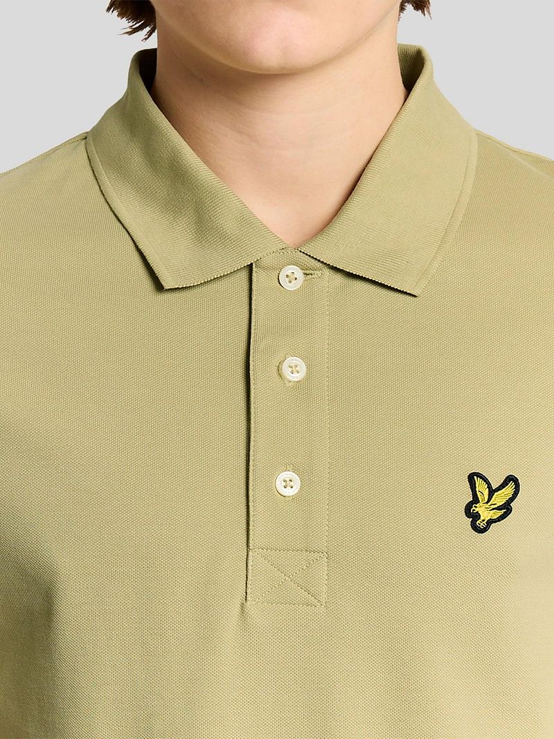 Lyle and Scott Poloshirt Herb Grün - Größe M günstig online kaufen
