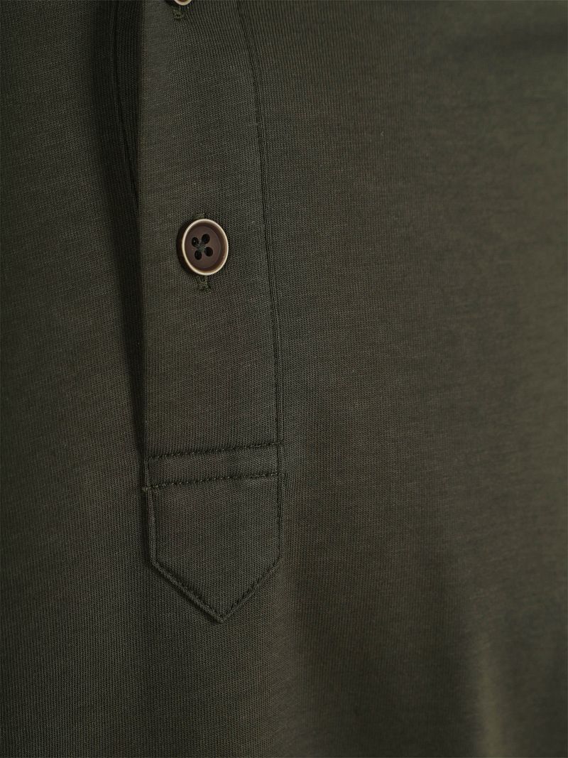 R2 Camicia Polo Jersey Dunkelgrün - Größe XXL günstig online kaufen