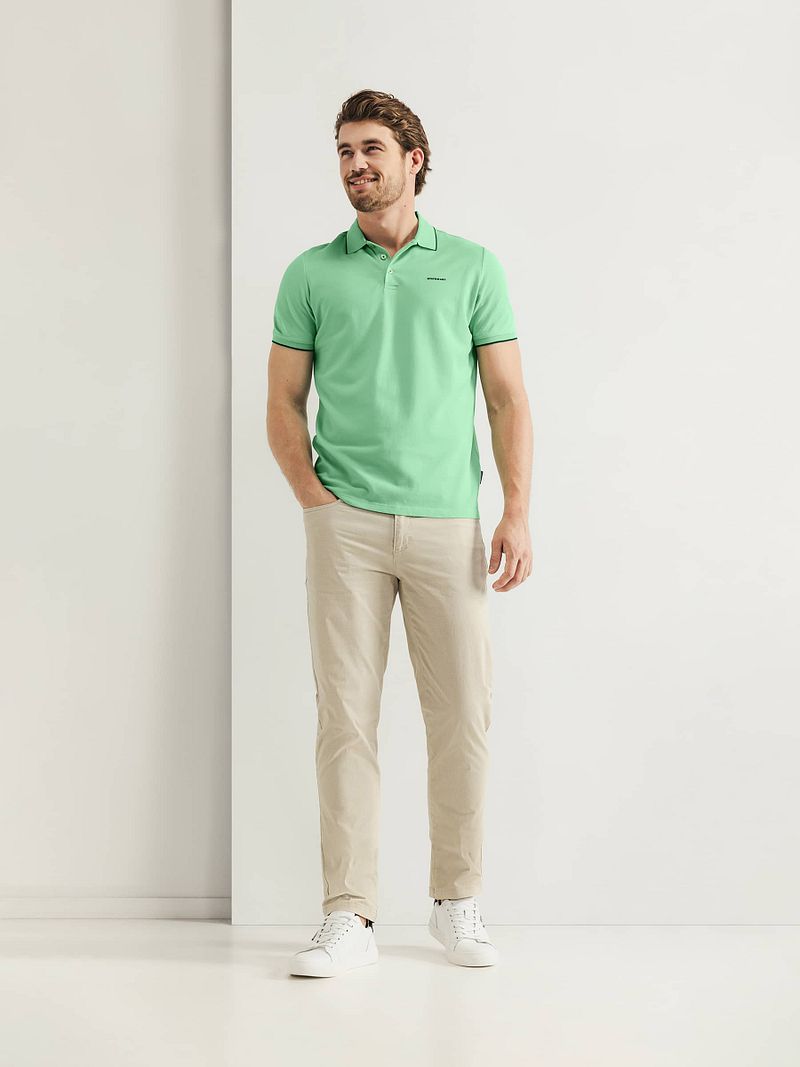State of Art Poloshirt Piqué Hellgrün - Größe XXL günstig online kaufen