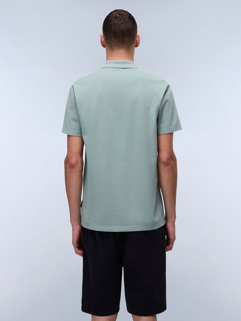 Napapijri Ealis Poloshirt Hellgrün - Größe L günstig online kaufen
