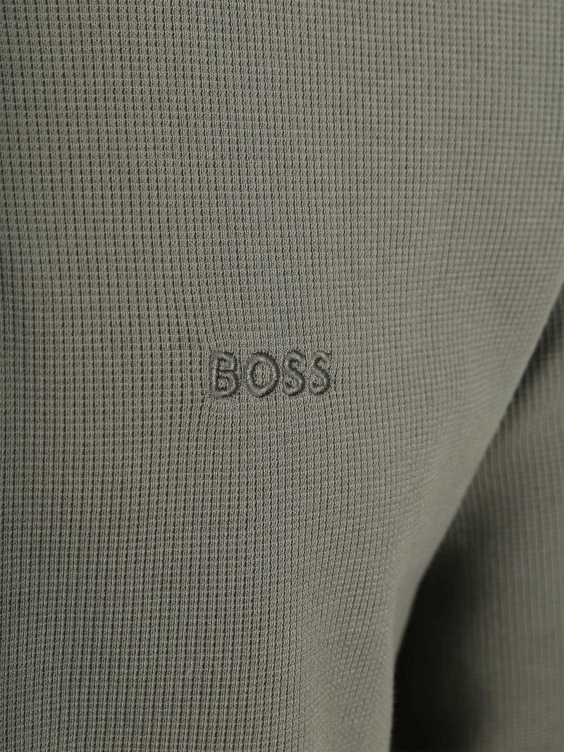 BOSS Petempestolong Long Sleeve Polo Grün - Größe 3XL günstig online kaufen