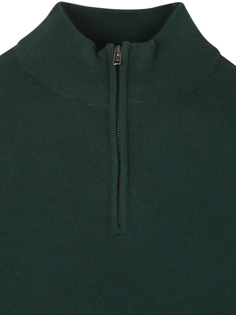 Steppin' Out Half Zip Pullover Merinowolle Caccia Grün - Größe XXL günstig online kaufen