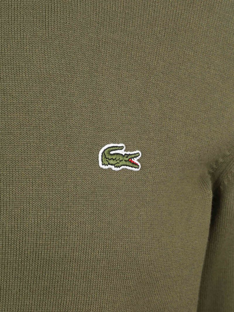 Lacoste Sweater Crewneck Olive - Größe S günstig online kaufen