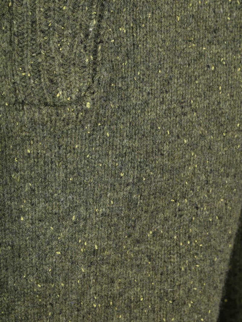 McGregor Half Zip Pullover Lammwolle Blend Olive - Größe S günstig online kaufen