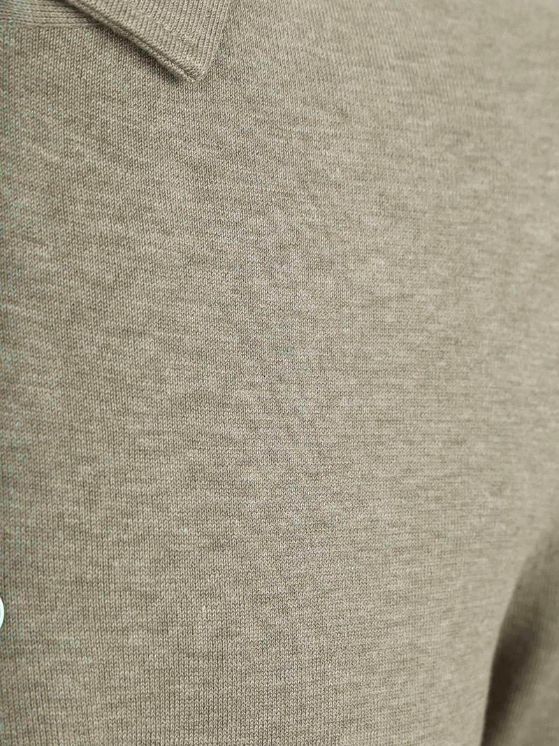 Profuomo Longsleeve Poloshirt Luxury Basic Grün - Größe XL günstig online kaufen