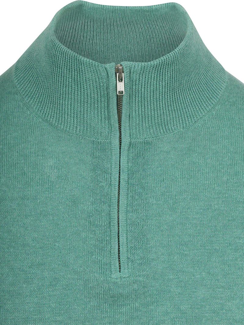 Steppin' Out Half-Zip Pullover Colin Grün - Größe M günstig online kaufen