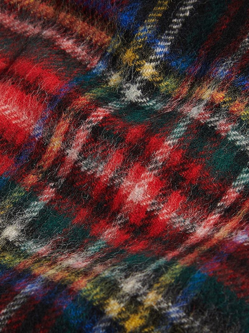 Barbour Schal Stewart Lambswool Rot - günstig online kaufen