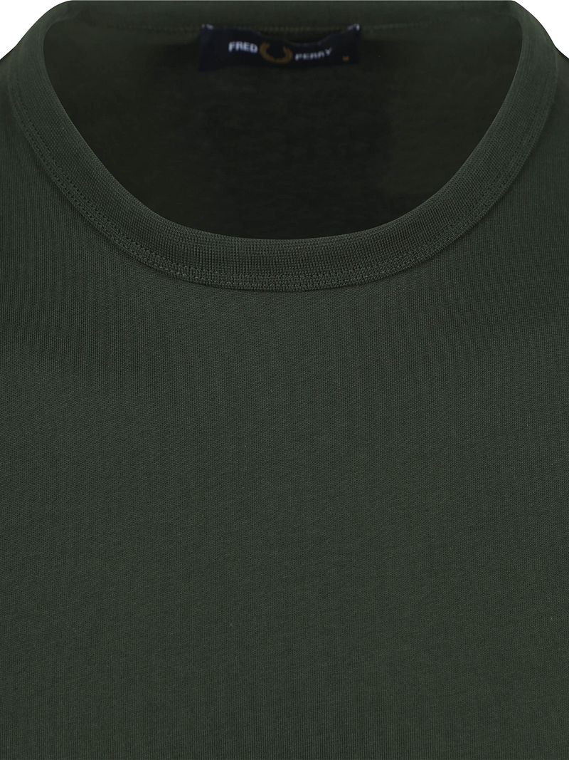 Fred Perry Ringer T-Shirt Grün X89 - Größe XL günstig online kaufen