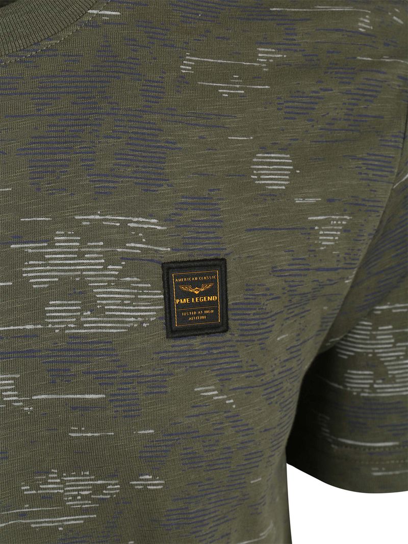 PME Legend Slub T-Shirt Thyme - Größe XXL günstig online kaufen