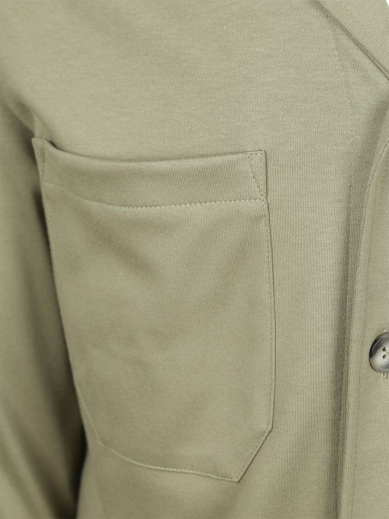 DESOTO Hemdjacke Jersey Grün - Größe M günstig online kaufen