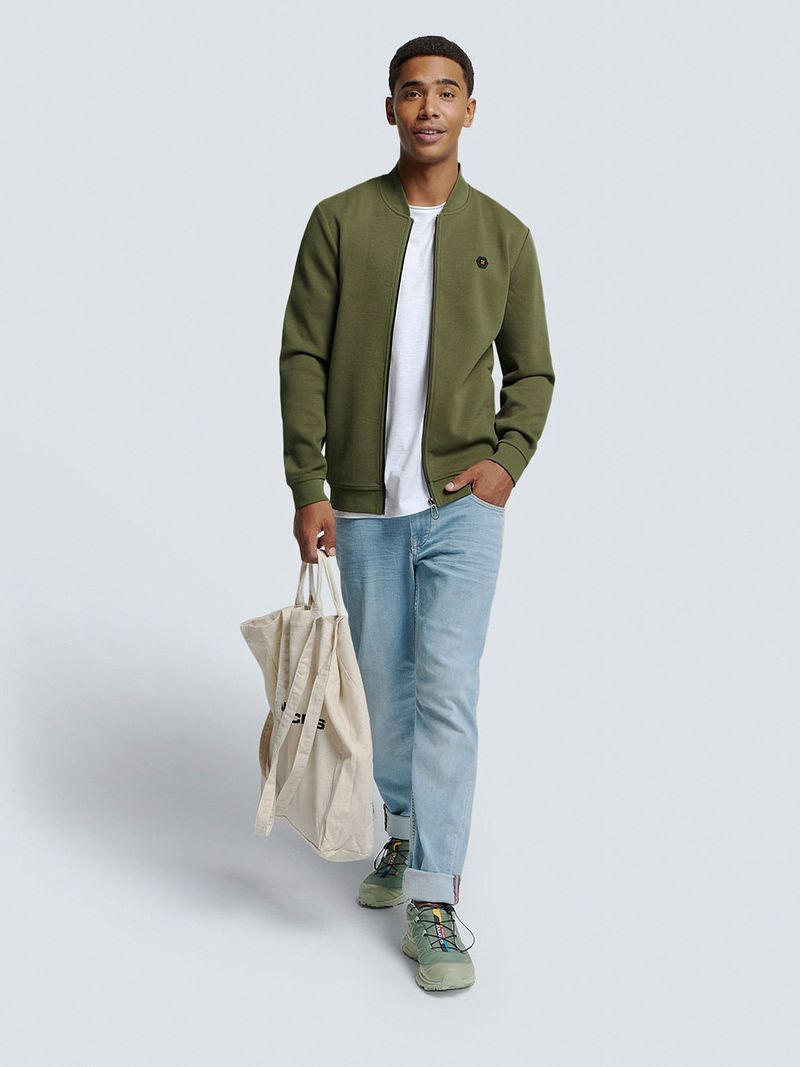 No Excess-Strickjacke Olivgrün - Größe 3XL günstig online kaufen