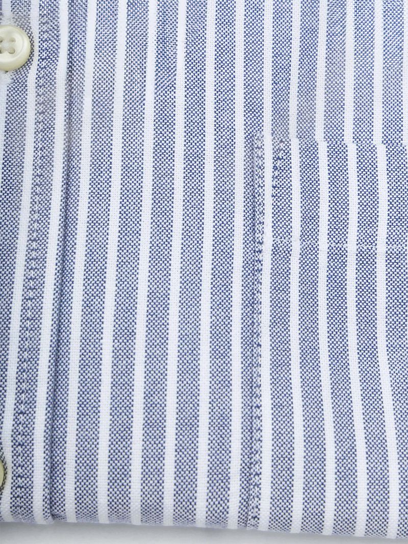 Steppin' Out Hemd Oxford Streifen Hellblau  - Größe XXL günstig online kaufen